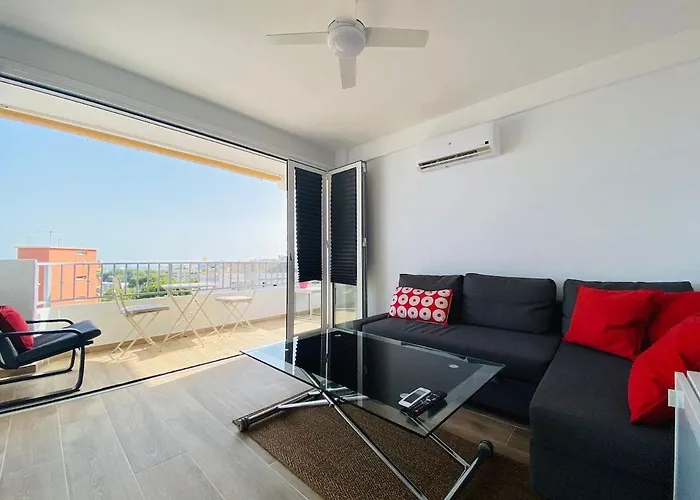 Luminoso Atico Con Vistas Al Mar En